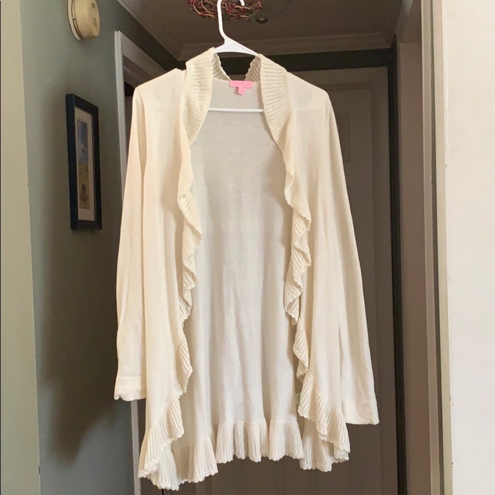 2 lily pulitzer cardigans